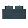 Pemberley Row Wood Dark Teal Console Rectangular Vintage Charm 31.75