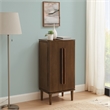 Pemberley Row MDF Brown Jewelry Armoire Rectangular Flip Top 38