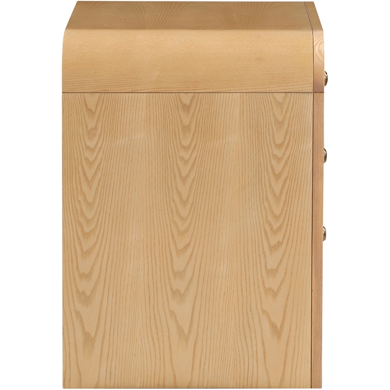 Pemberly Row Modern / Contemporary Natural Finish Night Stand