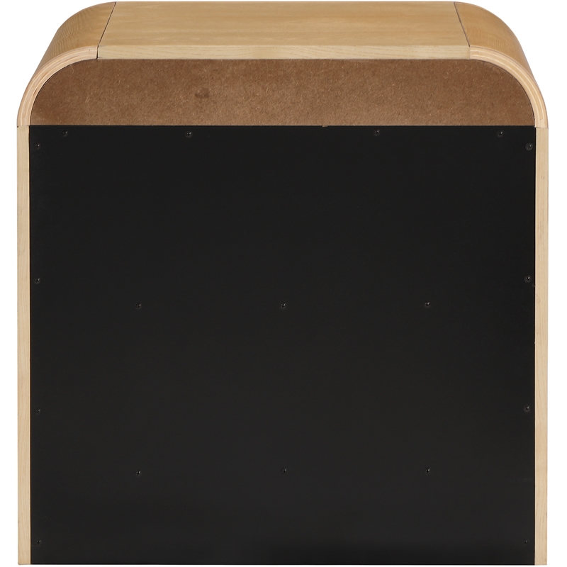 Pemberly Row Modern / Contemporary Natural Finish Night Stand