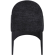 Pemberly Row Modern / Contemporary Black Fabric Dining Arm Chair