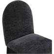 Pemberly Row Modern / Contemporary Black Fabric Dining Side Chair