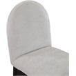 Pemberly Row Modern / Contemporary Grey Fabric Dining Side Chair