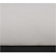 Pemberly Row Contemporary Cream Linen Textured Fabric Twin Bed