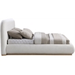 Pemberly Row Modern / Contemporary Cream Soft Fabric Full Bed