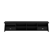 Pemberly Row Desktop Organizer in Classic Black - Engineered Wood