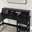 Pemberly Row Desktop Organizer in Classic Black - Engineered Wood