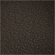Pemberly Row Contemporary Boucle Fabric Chair with Ball Pillows in Rich Brown