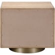 Pemberly Row Modern / Contemporary Natural Night Stand / Side Table