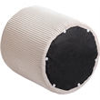 Pemberly Row Modern / Contemporary Soft Microsuede Fabric Beige Ottoman / Stool