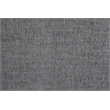 Pemberly Row Tufted Fabric Sofa with 4 Pillows in Gray/Antique White