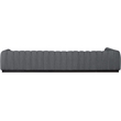 Pemberly Row 6-Piece Contemporary Fabric L-Shaped Modular Sectional in Dark Gray