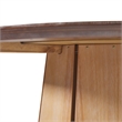 Pemberly Row Wood Pedestal Base Round Top Dining Table - 48 Inch - Cerused White