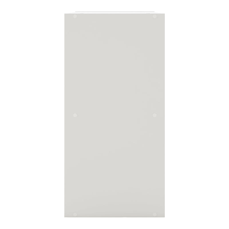 Pemberley Row MDF White Bookcase Rectangular Stackable 23.6