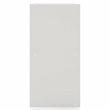 Pemberley Row MDF White Bookcase Rectangular Stackable 23.6