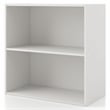 Pemberley Row MDF White Bookcase Rectangular Stackable 23.6