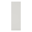 Pemberly Row Modern Stackable Wood 3-Shelf Bookcase in White