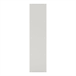 Pemberly Row Modern Stackable Wood 4-Shelf Bookcase in White