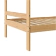 Pemberley Row Solid Wood Natural Pine Bunk Bed Twin Over Twin 77.5
