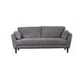 Pemberly Row Modern / Contemporary Boucle Fabric Sofa in Gray