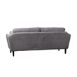 Pemberly Row Modern / Contemporary Boucle Fabric Sofa in Gray