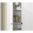 Pemberly Row 2-Door Engineered Wood Storage Cabinet in White