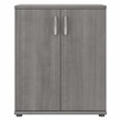 Pemberly Row Engineered Wood Garage Storage Cabinet with Doors in Platinum Gray