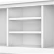 Pemberly Row Modern 72W Desk Hutch in White - Engineered Wood