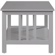Pemberly Row Modern / Contemporary Coffee Table in Gray Wood Finish