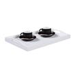 Pemberly Row Modern / Contemporary Serving Tray in White Wood Finish