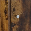 Pemberly Row One-Door Cabinet with Shelf in Walnut Wood Finish