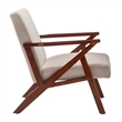 Pemberly Row Modern / Contemporary Accent Chair Beige Fabric