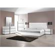 Pemberly Row 5-Drawer Engineered Wood Bedroom Chest in White