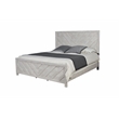 Pemberly Row Modern / Contemporay King Bed Made with Wood in Gray