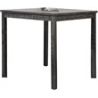 Pemberley Row Manufactured Wood Gray Counter Height Dining Table Square 36