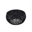 Pemberley Row Aluminum Black Coffee Table Round Durable 32