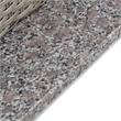 Pemberly Row Outdoor Patio PE Wicker / Rattan Bistro Table in Gray