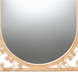 Pemberley Row Natural Rattan Brown Wall Mirror Rectangular Fully Assembled 29.5