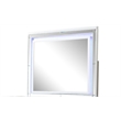 Pemberly Row King 5 PC LED Bedroom set made with wood in White Color
