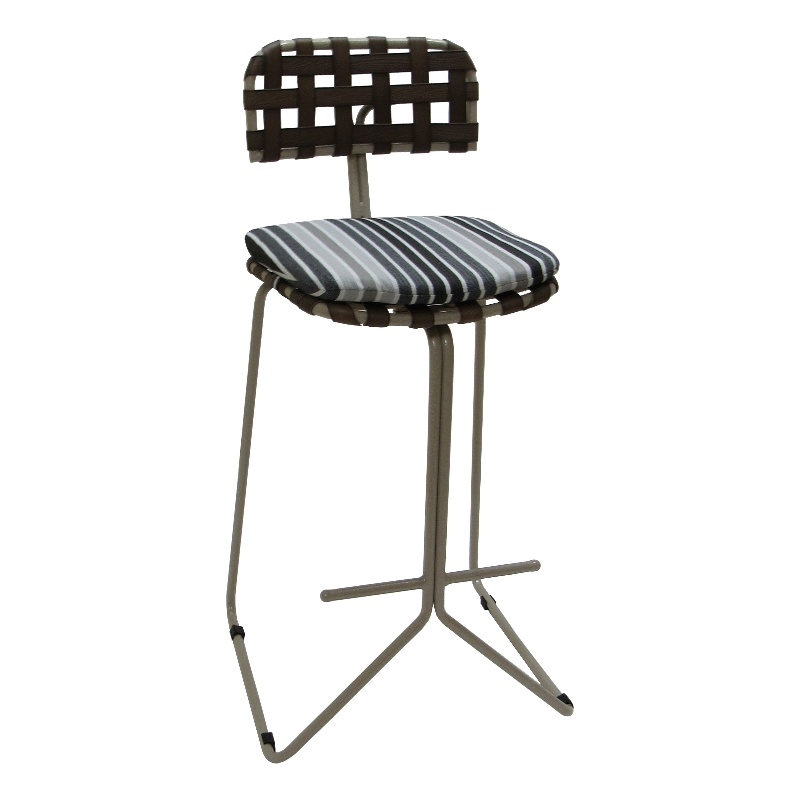 Pemberly Row Outdoor/Indoor Metal Bar Stool 30