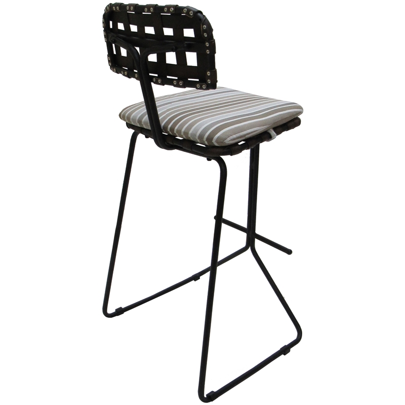 Pemberly Row Outdoor/Indoor Metal Bar Stool 30