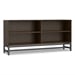 4 Shelves/Walnut Brown