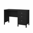 Pemberley Row Engineered Wood Black Writing Desk Rectangular 47.40