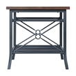 Pemberly Row Traditional 3-Piece Occasional Coffee Table and 2 End Tables Set