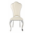 Pemberly Row Contemporary Armless Dining Side Chair (Set-2) in Beige