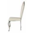 Pemberly Row Contemporary Armless Dining Side Chair (Set-2) in Beige