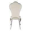 Pemberly Row Contemporary Armless Dining Side Chair (Set-2) in Beige