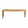 Pemberley Row Wood Burl Natural Rectangular Dining Table 90