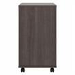 Pemberly Row 3 Drawer Mobile File Cabinet in Storm Gray - Engineered Wood