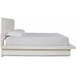 Pemberly Row Modern Contemporary Solid Wood Queen Bed in White